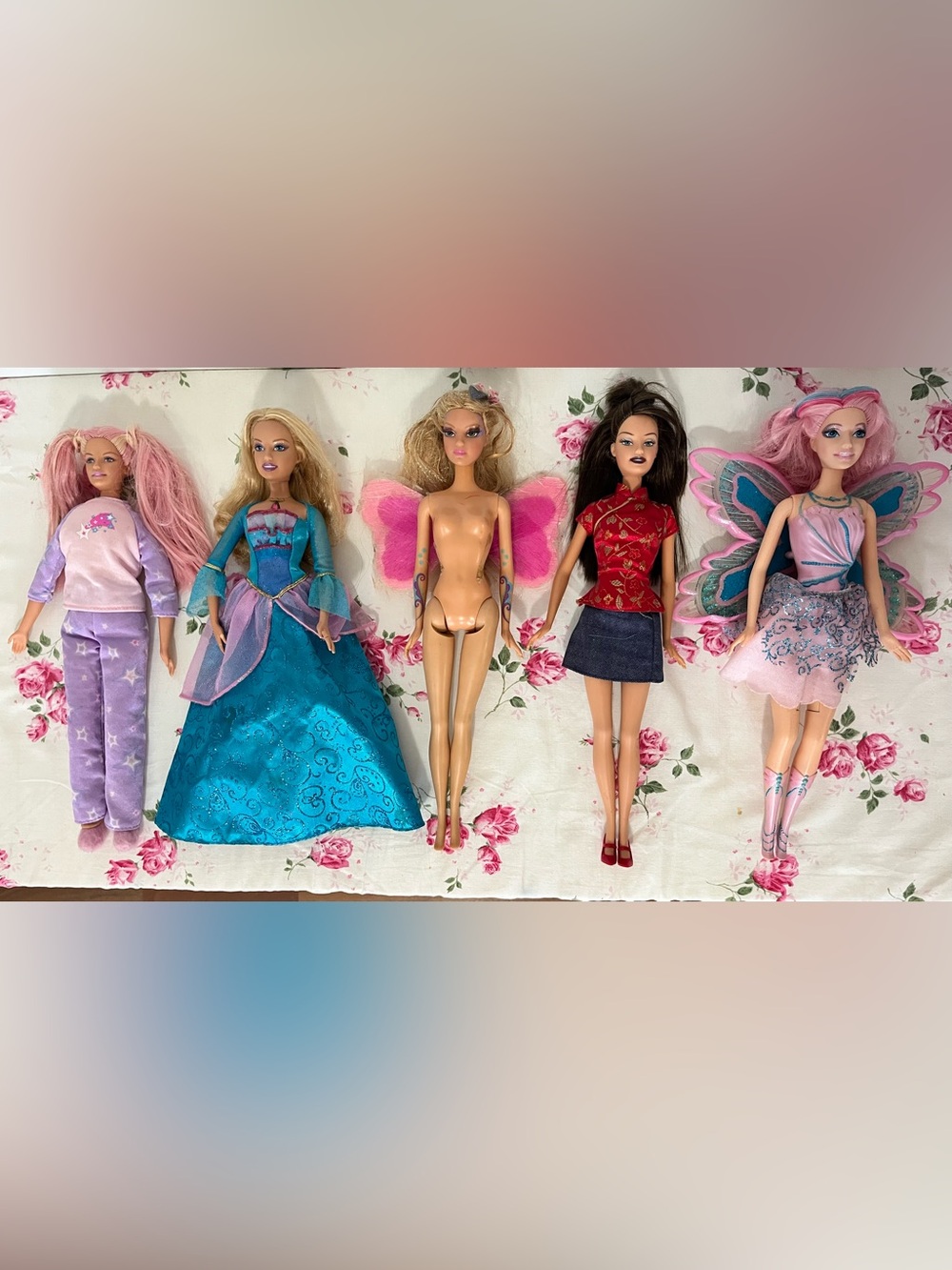 Barbie Doll Lot 5 Dolls 2000s